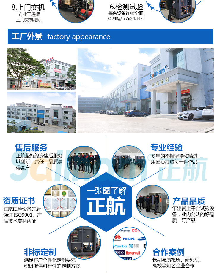 正航儀器用有完善的售后服務他專業的經驗